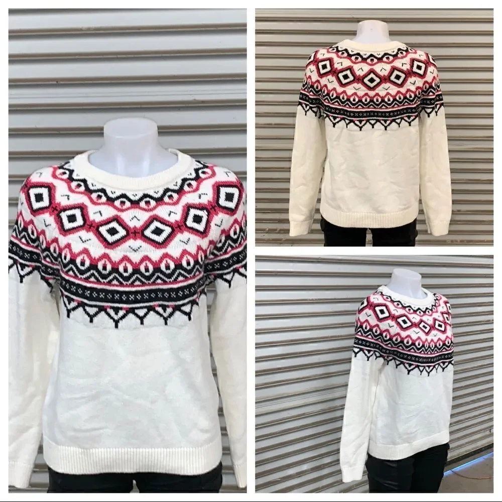 Tommy Hilfiger size m cotton/wool blend sweater